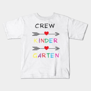 Kindergarten Crew T-shirt Kids T-Shirt